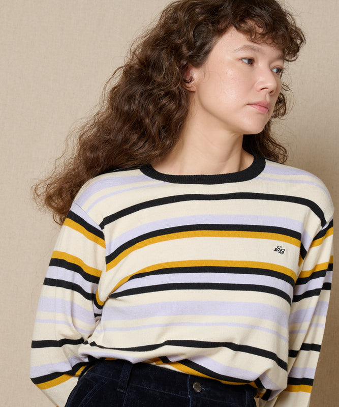ソフトライン マルチボーダーニット/SOFTLINE MULTI BORDER KNIT