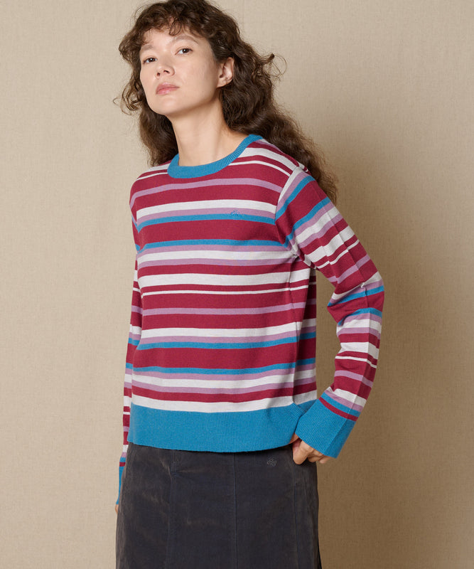 ソフトライン マルチボーダーニット/SOFTLINE MULTI BORDER KNIT