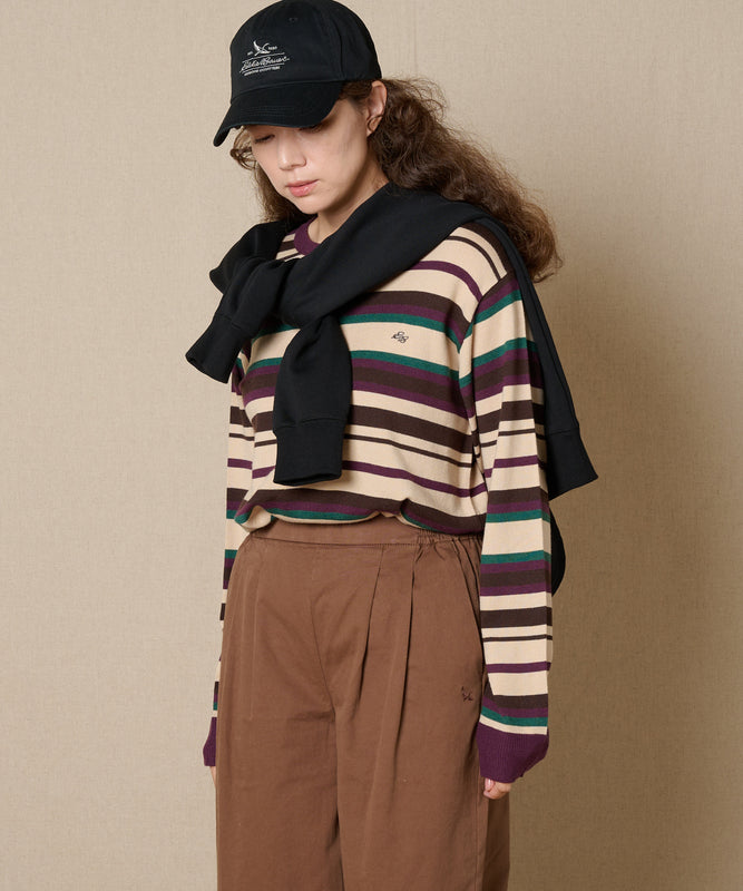 ソフトライン マルチボーダーニット/SOFTLINE MULTI BORDER KNIT