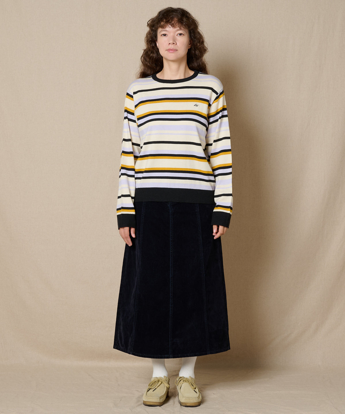 ソフトライン マルチボーダーニット/SOFTLINE MULTI BORDER KNIT