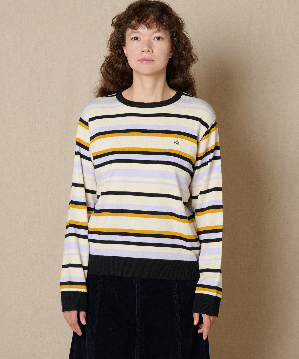 ソフトライン マルチボーダーニット/SOFTLINE MULTI BORDER KNIT
