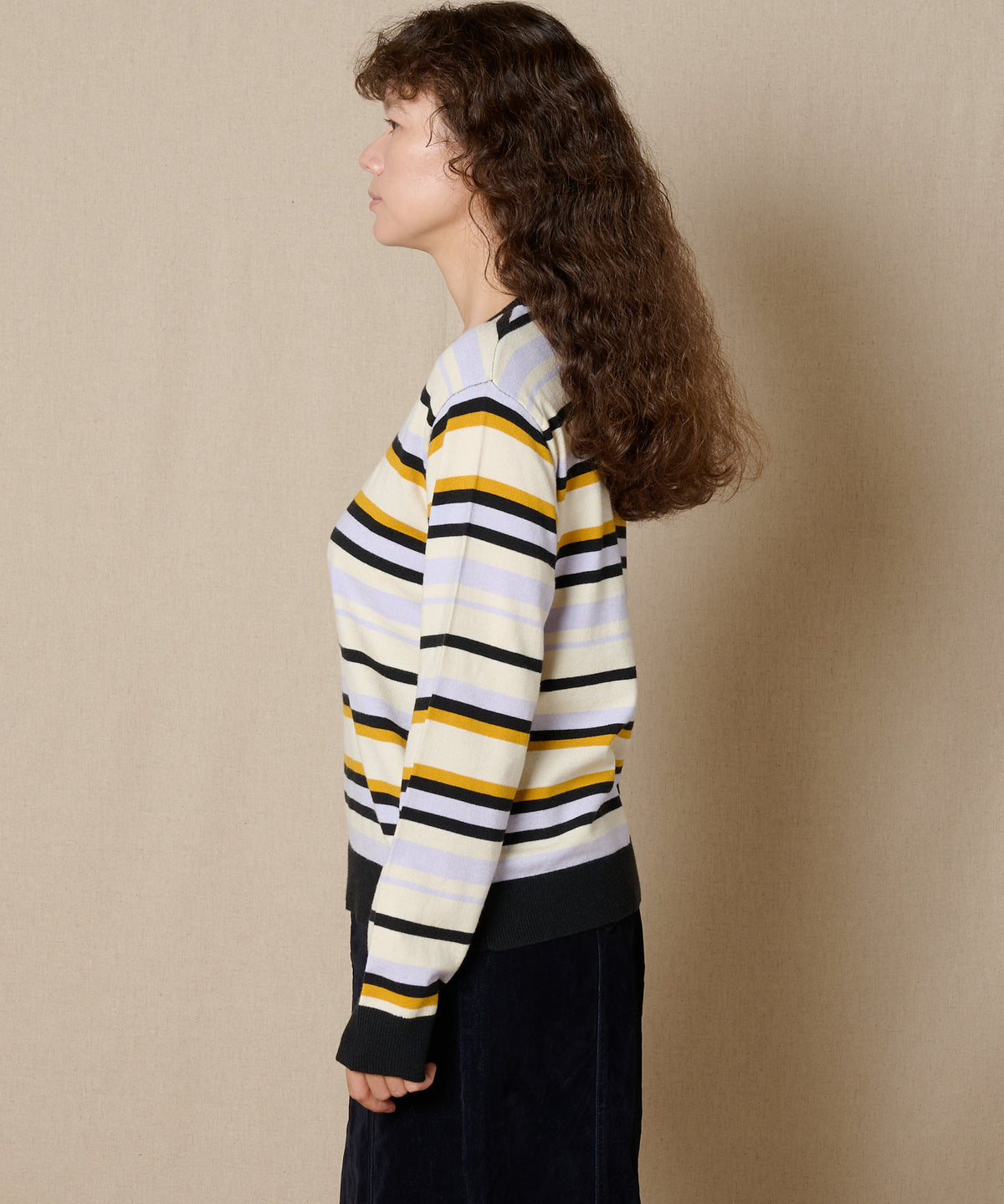 ソフトライン マルチボーダーニット/SOFTLINE MULTI BORDER KNIT