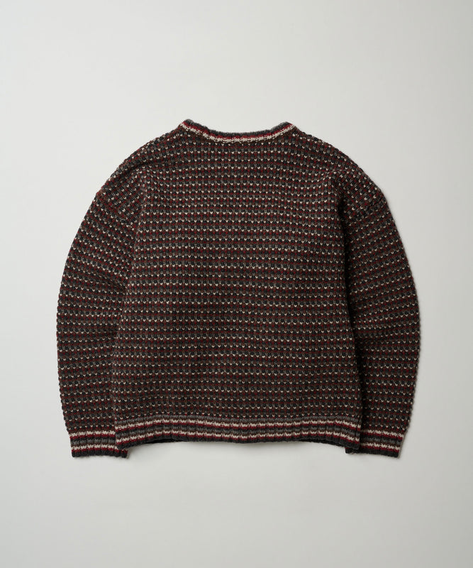 【予約】men's FUDGE×Eddie Bauer / ポップコーン セーター/POPCORN SWEATER