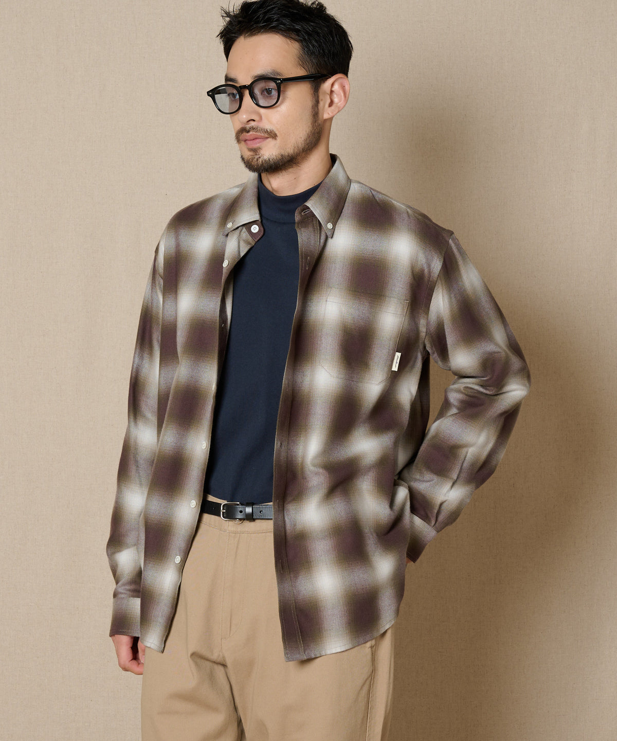 エディーズクラシック長袖フランネルシャツ/L/S EDDIE'S CLASSIC FLANNEL SHIRT