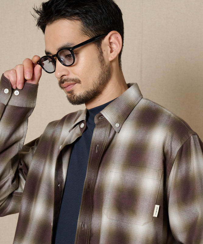 エディーズクラシック長袖フランネルシャツ/L/S EDDIE'S CLASSIC FLANNEL SHIRT