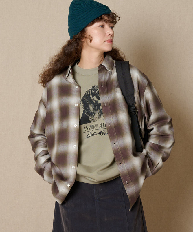 エディーズクラシック長袖フランネルシャツ/L/S EDDIE'S CLASSIC FLANNEL SHIRT