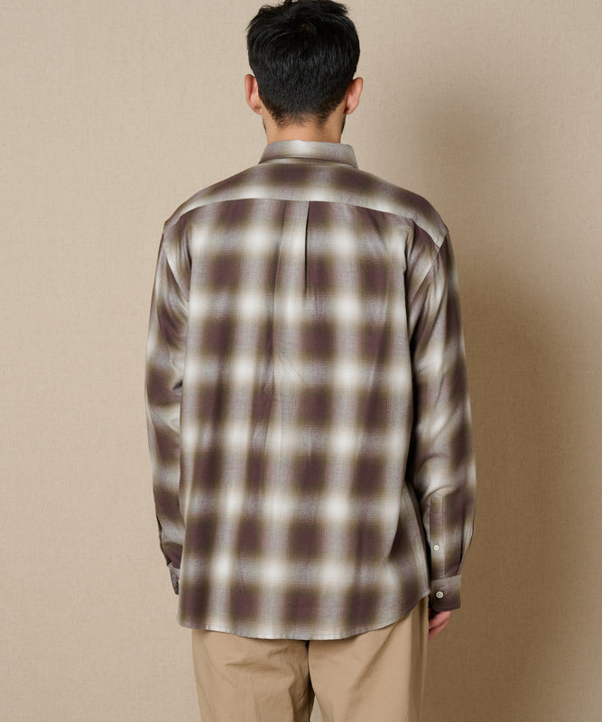 エディーズクラシック長袖フランネルシャツ/L/S EDDIE'S CLASSIC FLANNEL SHIRT