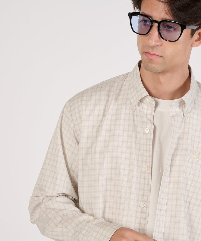 コットンチェックシャツ/TIDELANDS SHIRT