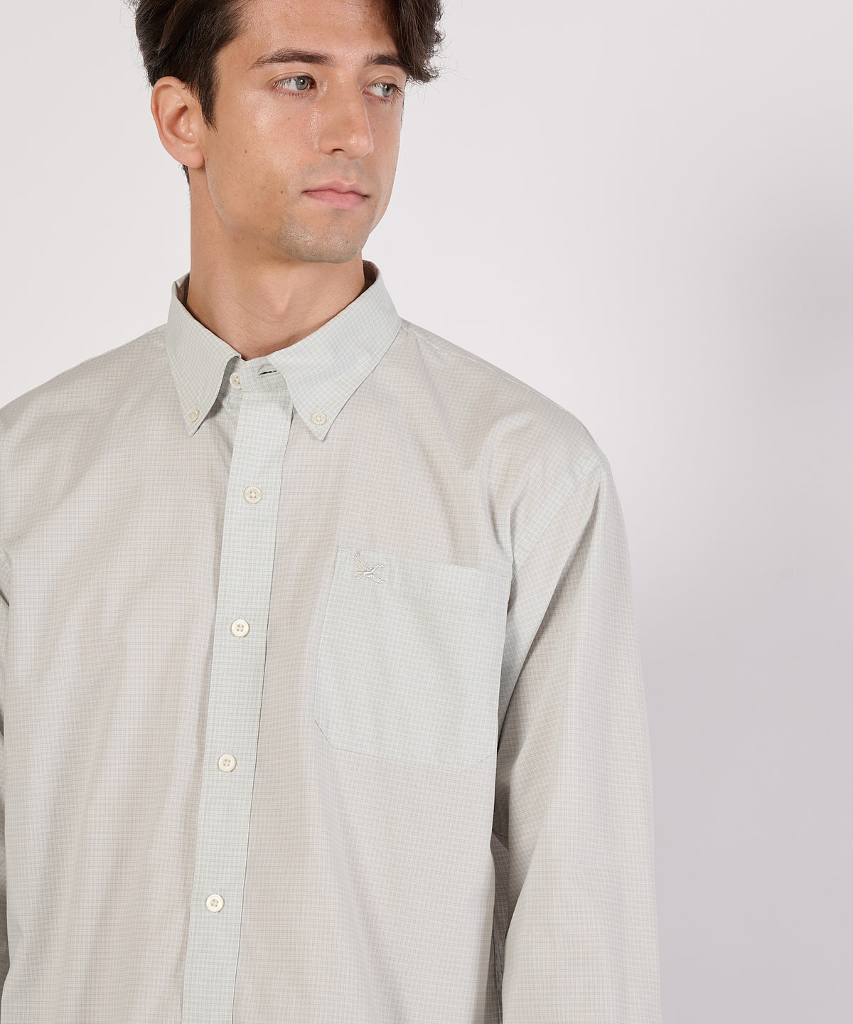 コットンチェックシャツ/TIDELANDS SHIRT