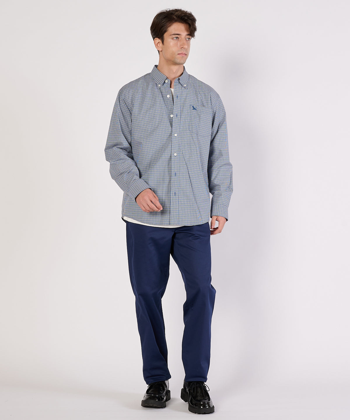 コットンチェックシャツ/TIDELANDS SHIRT