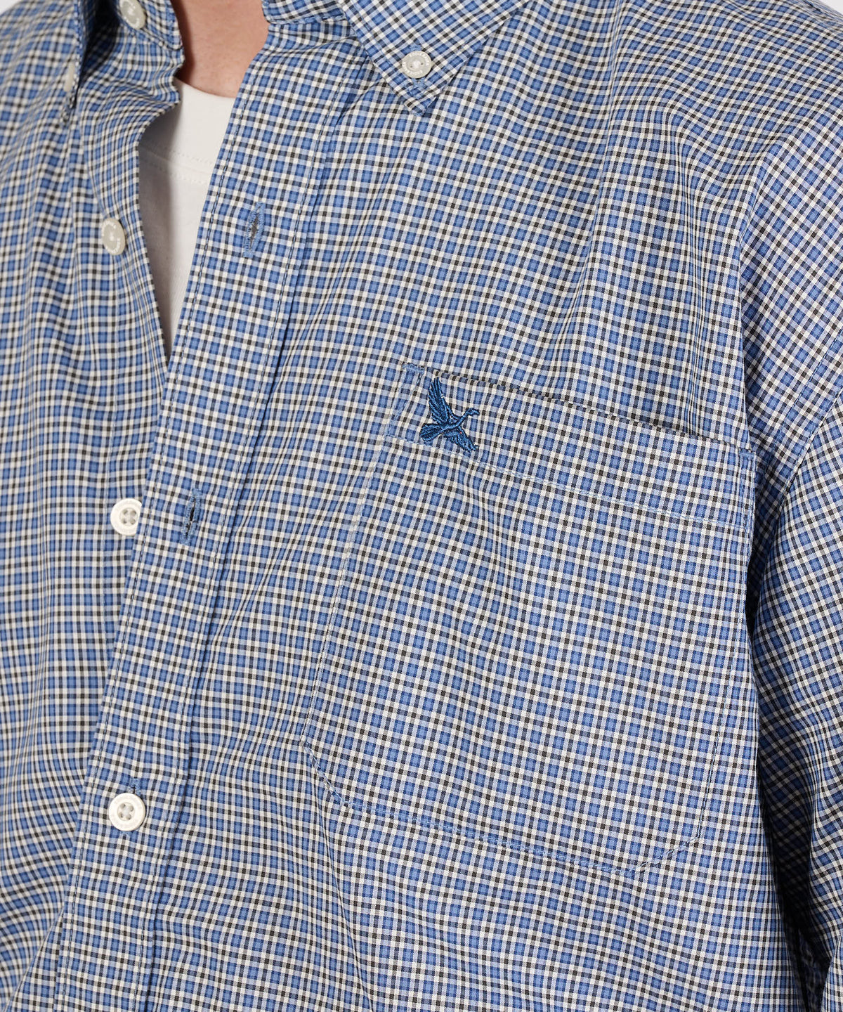 コットンチェックシャツ/TIDELANDS SHIRT