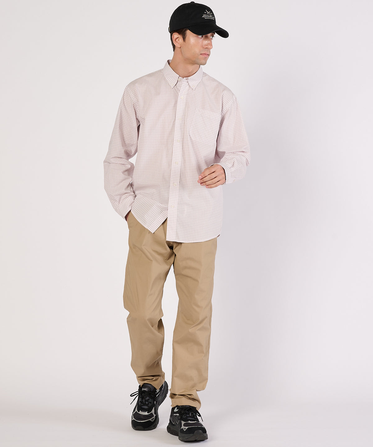 コットンチェックシャツ/TIDELANDS SHIRT