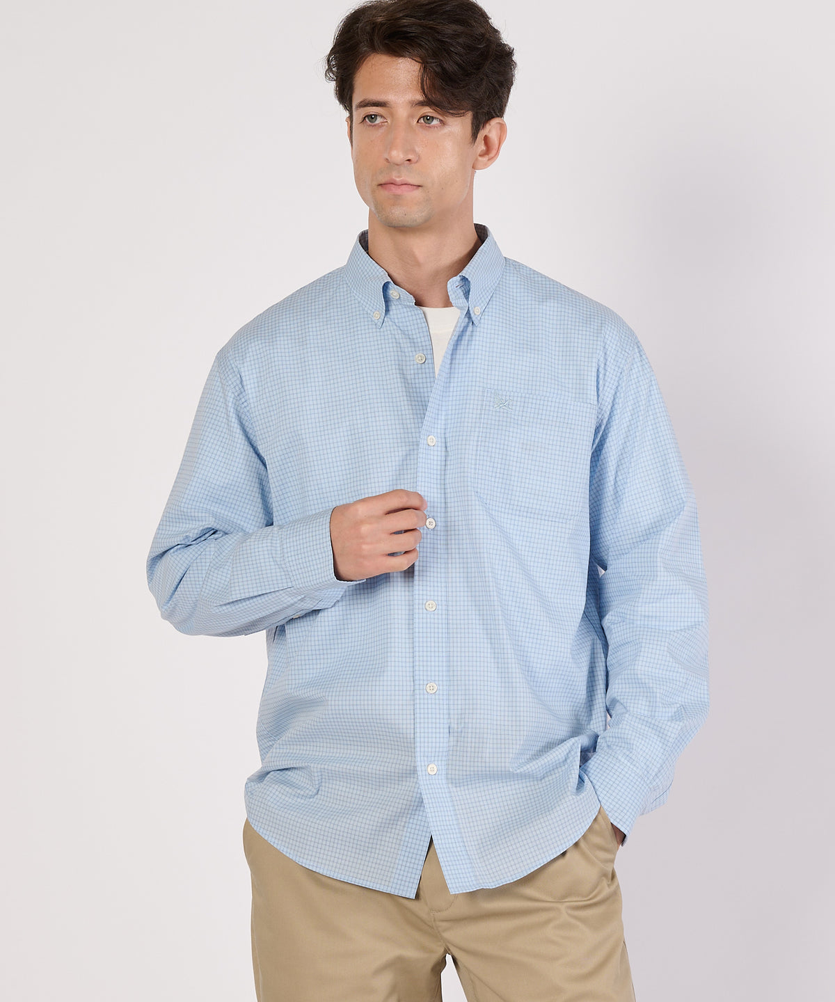 コットンチェックシャツ/TIDELANDS SHIRT