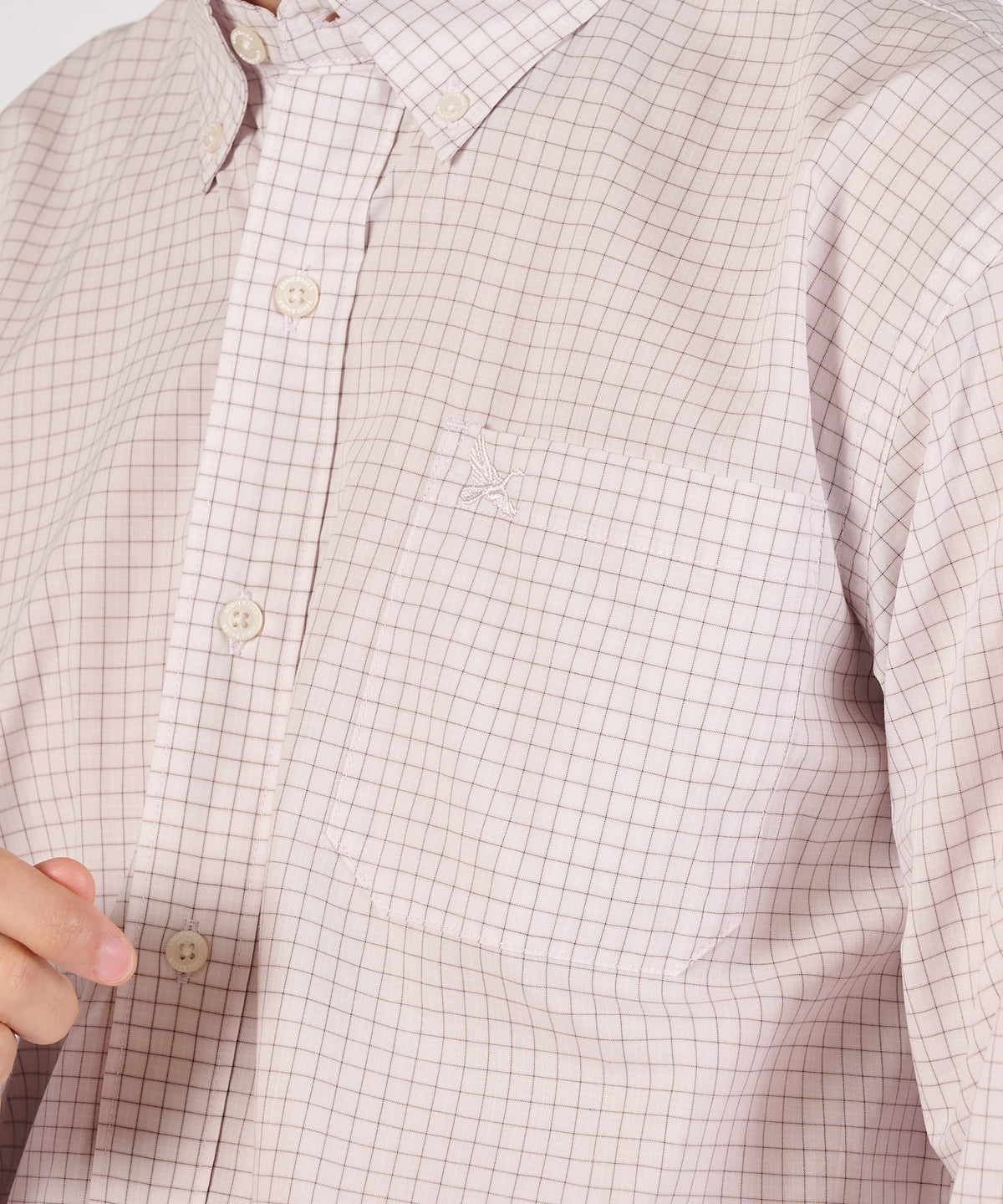 コットンチェックシャツ/TIDELANDS SHIRT