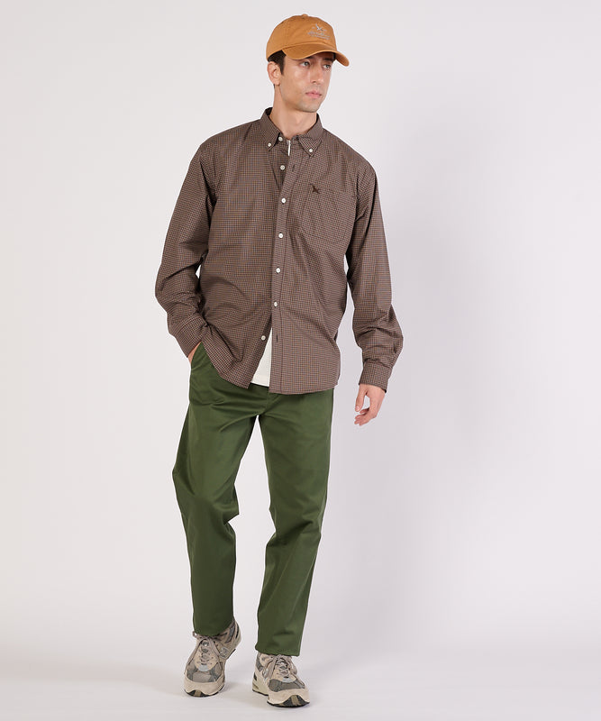 コットンチェックシャツ/TIDELANDS SHIRT