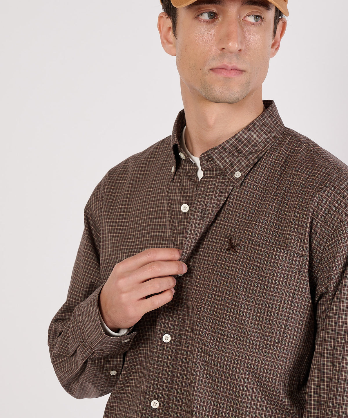 コットンチェックシャツ/TIDELANDS SHIRT