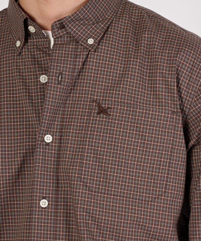 コットンチェックシャツ/TIDELANDS SHIRT