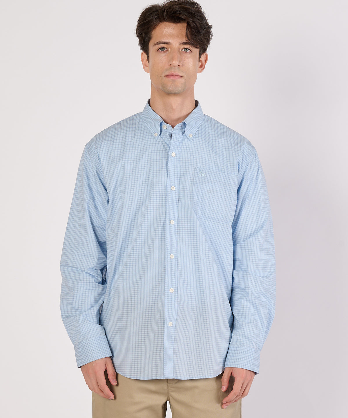 コットンチェックシャツ/TIDELANDS SHIRT