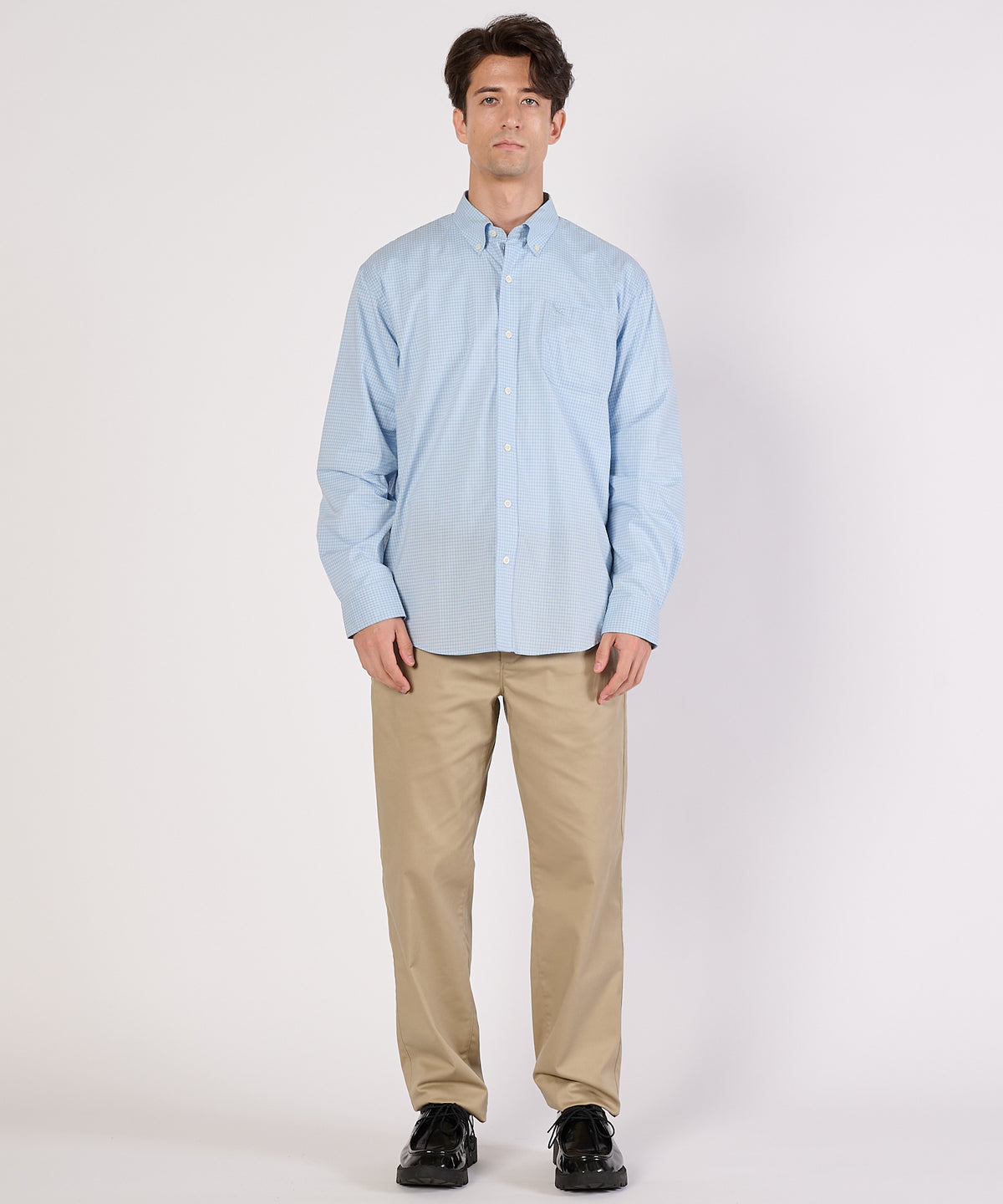 コットンチェックシャツ/TIDELANDS SHIRT