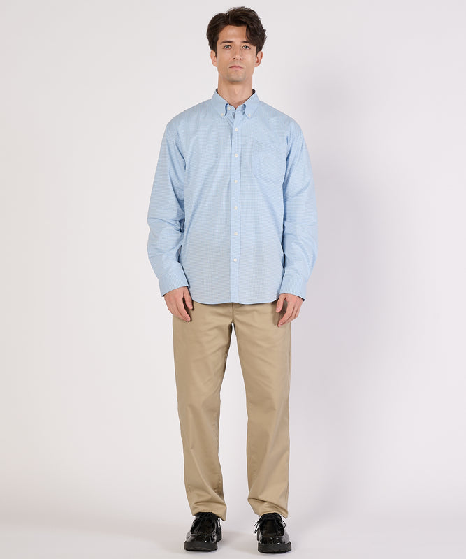 コットンチェックシャツ/TIDELANDS SHIRT