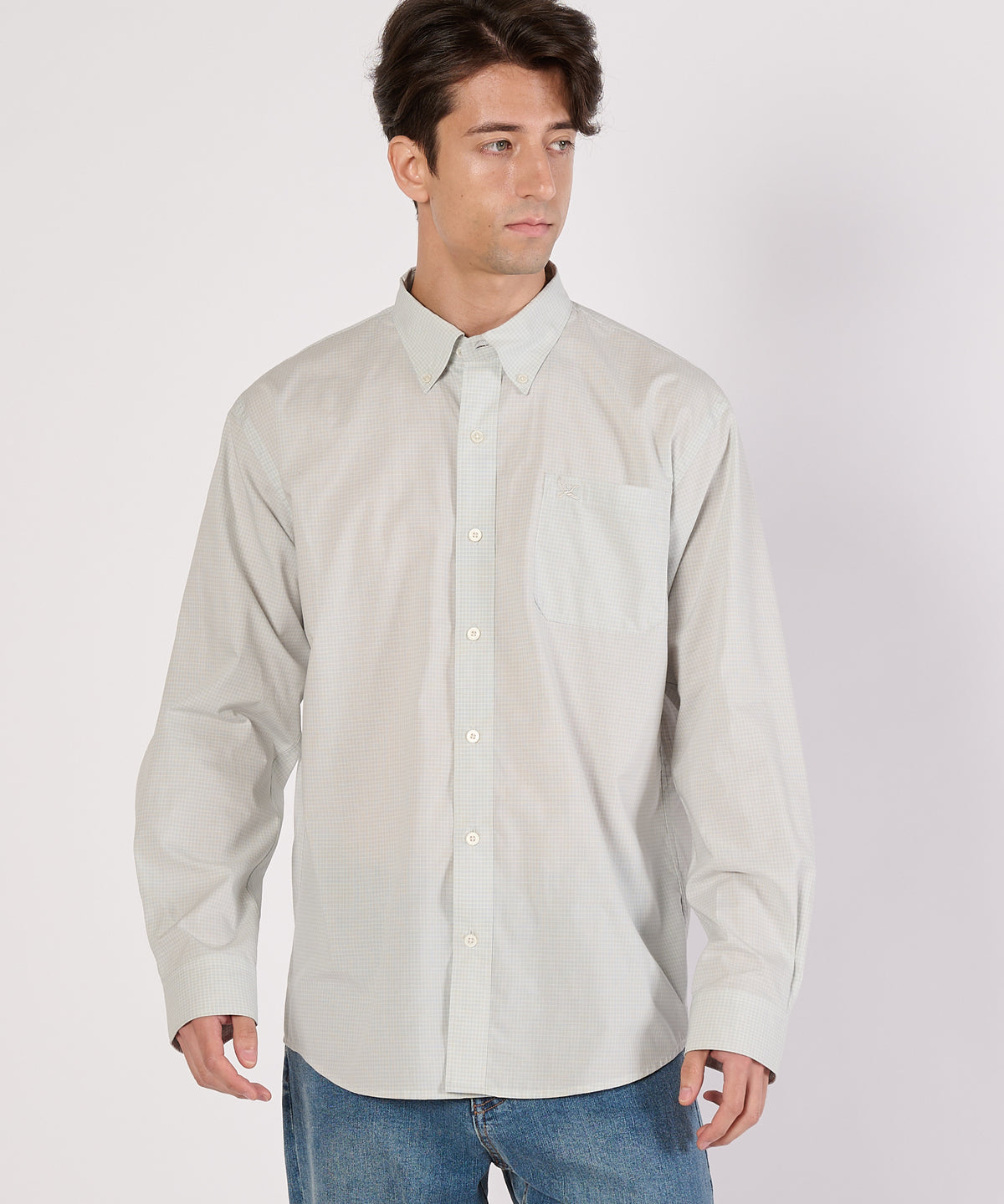 コットンチェックシャツ/TIDELANDS SHIRT