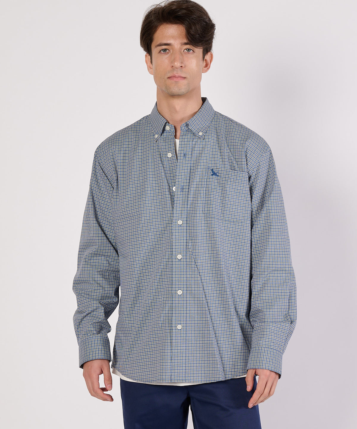 コットンチェックシャツ/TIDELANDS SHIRT