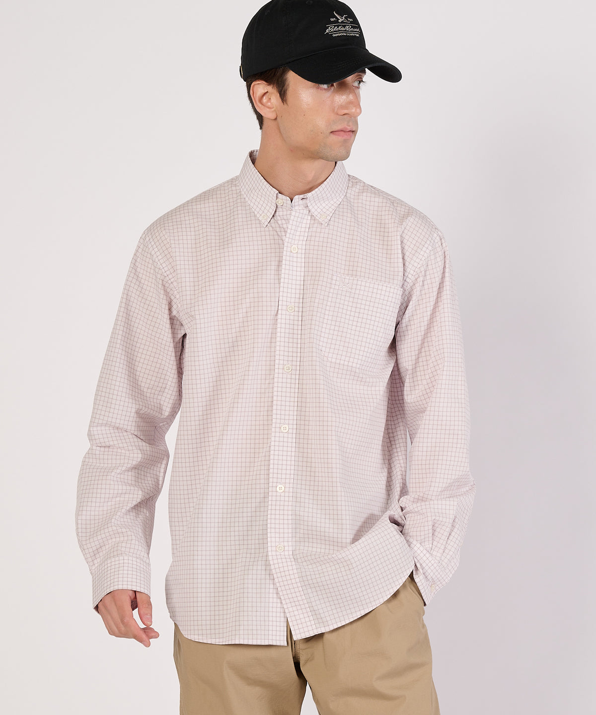 コットンチェックシャツ/TIDELANDS SHIRT