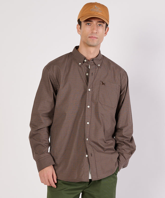 コットンチェックシャツ/TIDELANDS SHIRT
