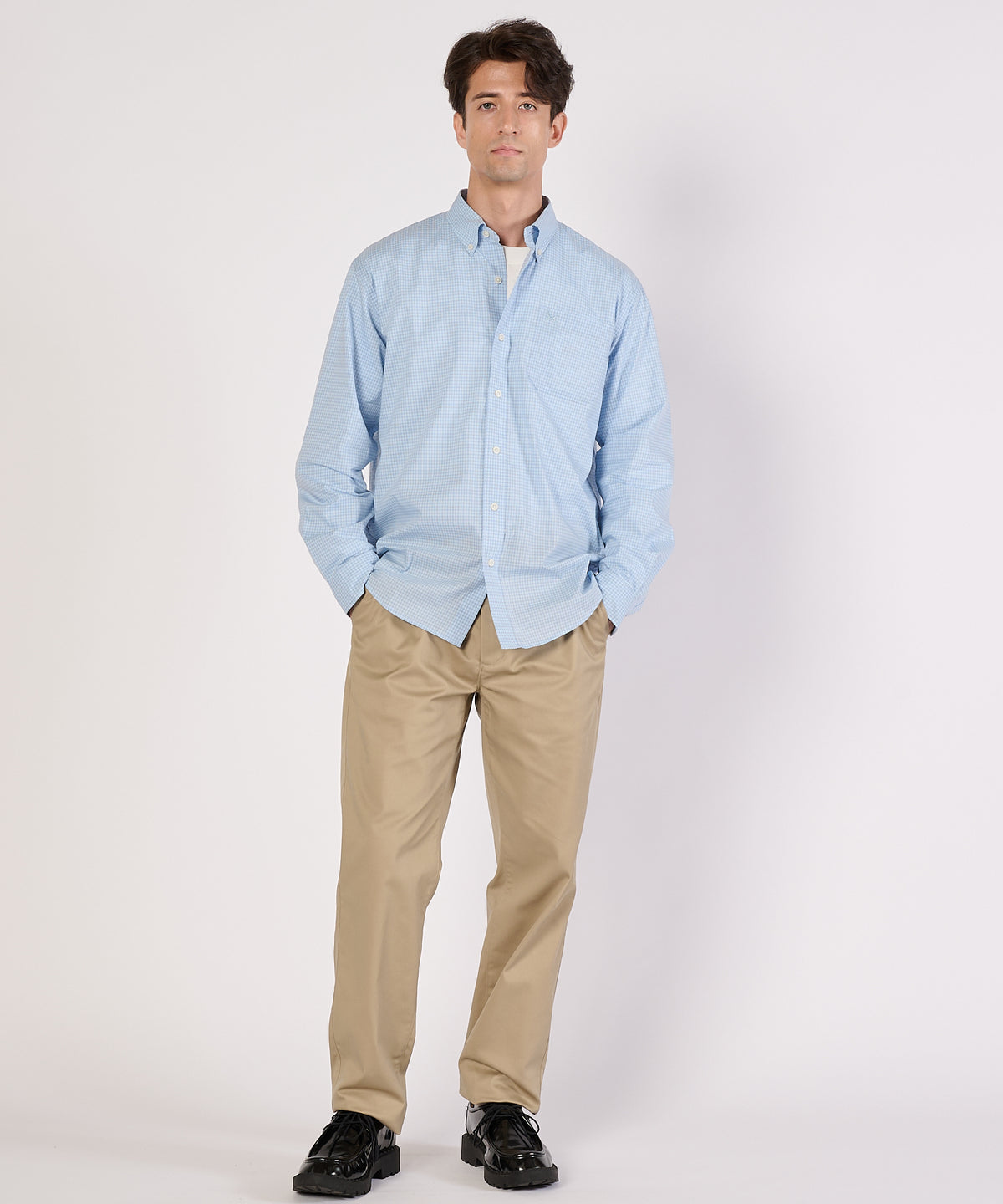 コットンチェックシャツ/TIDELANDS SHIRT