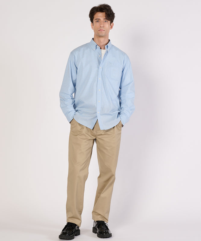コットンチェックシャツ/TIDELANDS SHIRT