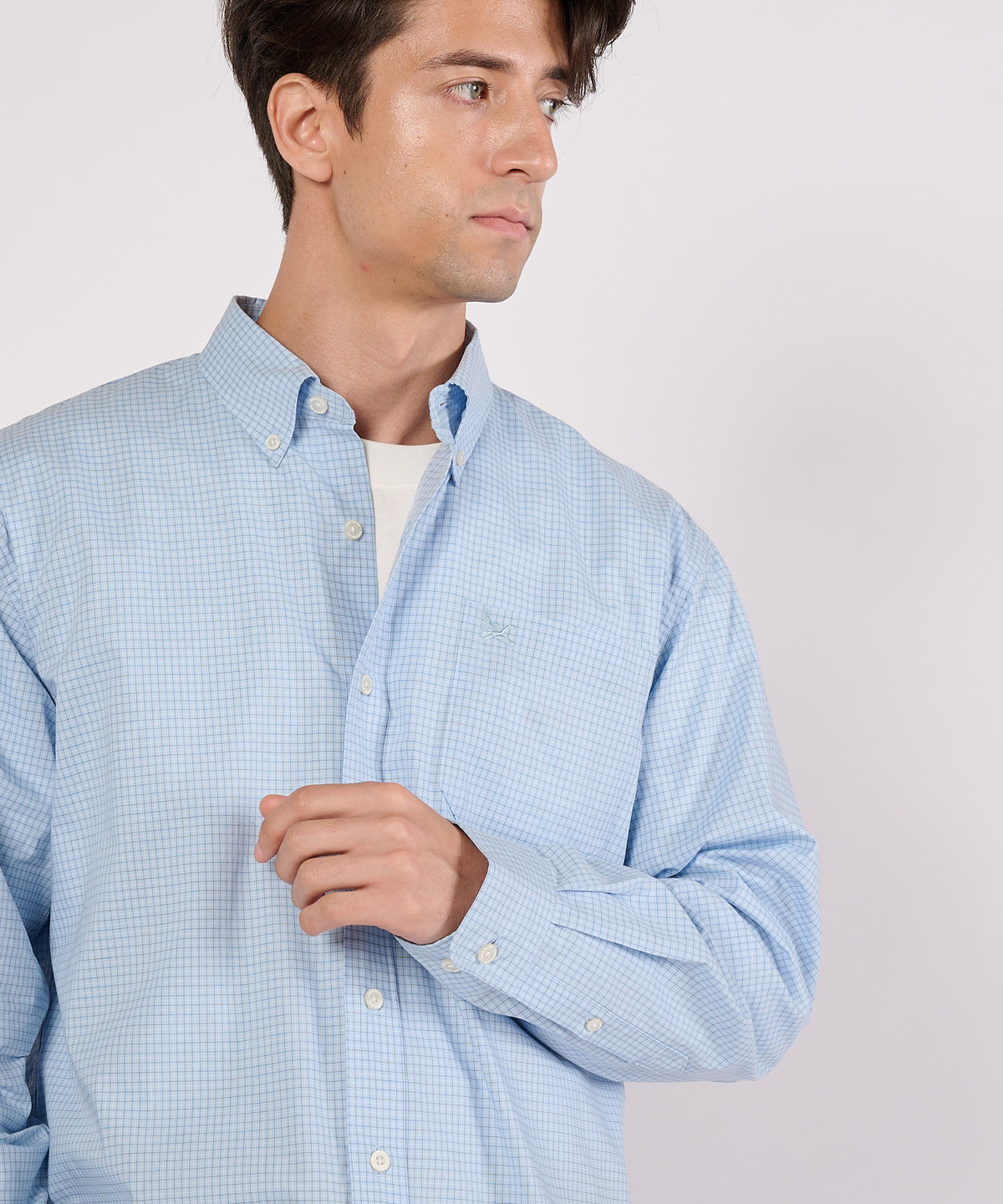 コットンチェックシャツ/TIDELANDS SHIRT