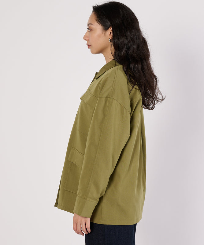【通常配送】ユーティリティポケットシャツジャケット/UTILITY POCKET SHIRT JACKET