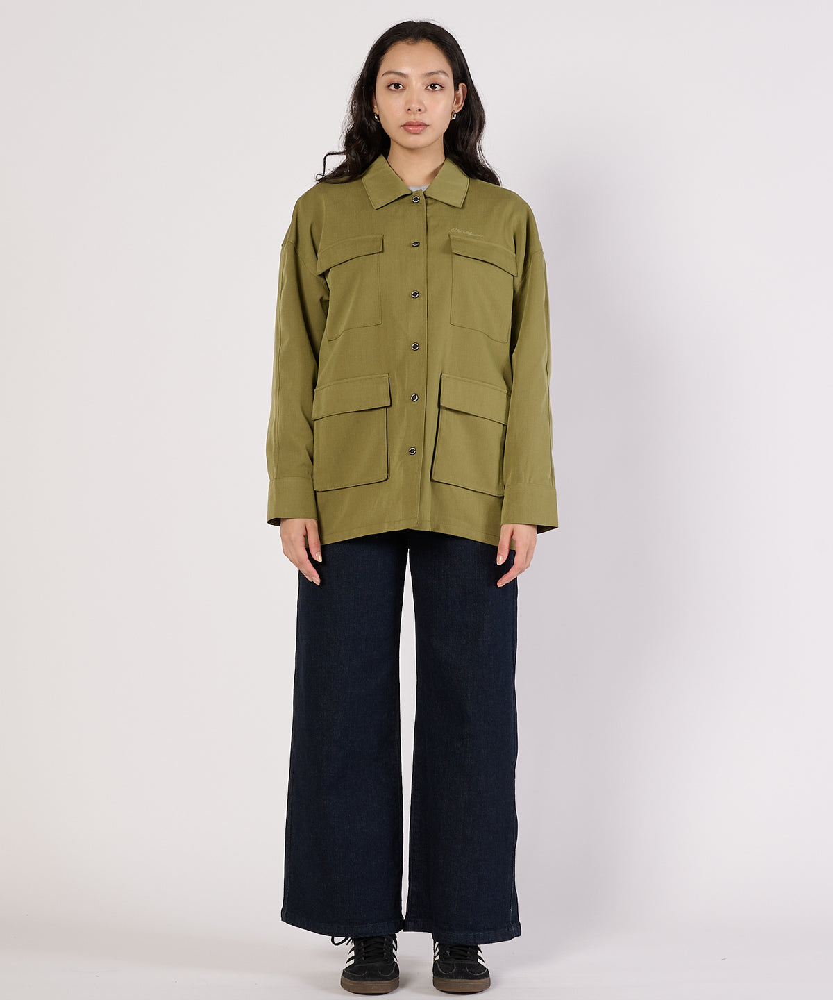 【通常配送】ユーティリティポケットシャツジャケット/UTILITY POCKET SHIRT JACKET