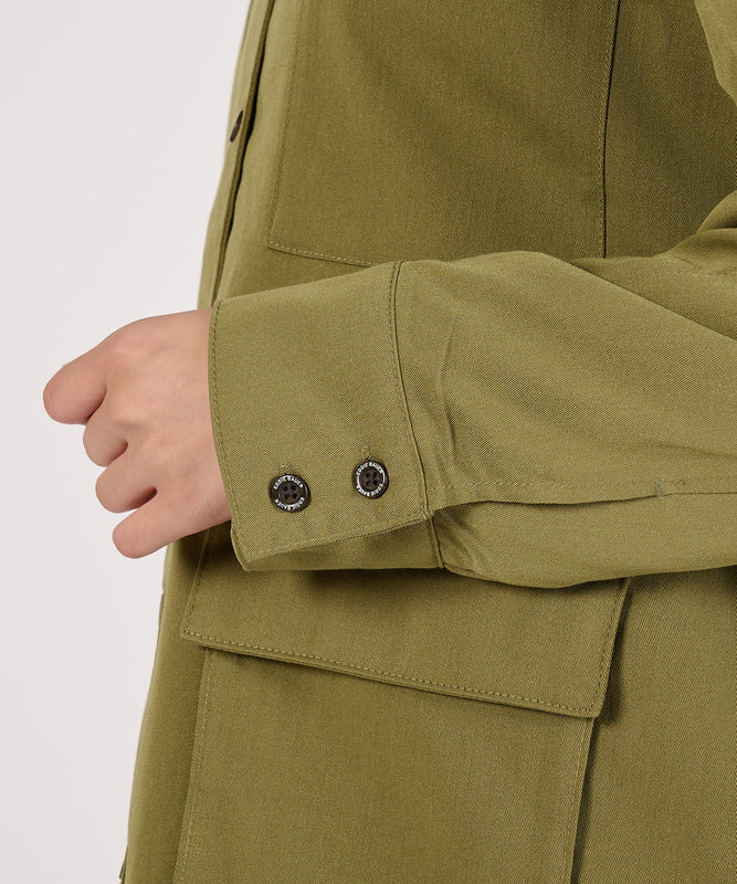 【通常配送】ユーティリティポケットシャツジャケット/UTILITY POCKET SHIRT JACKET