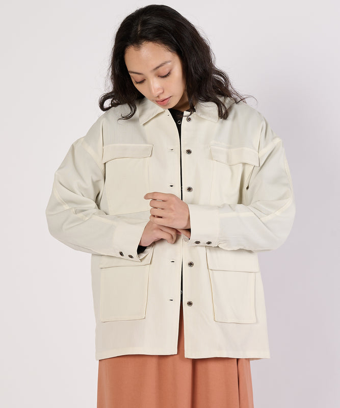 【通常配送】ユーティリティポケットシャツジャケット/UTILITY POCKET SHIRT JACKET