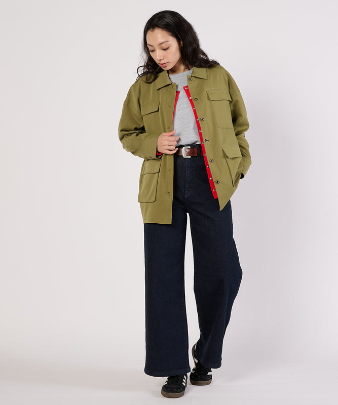 【通常配送】ユーティリティポケットシャツジャケット/UTILITY POCKET SHIRT JACKET