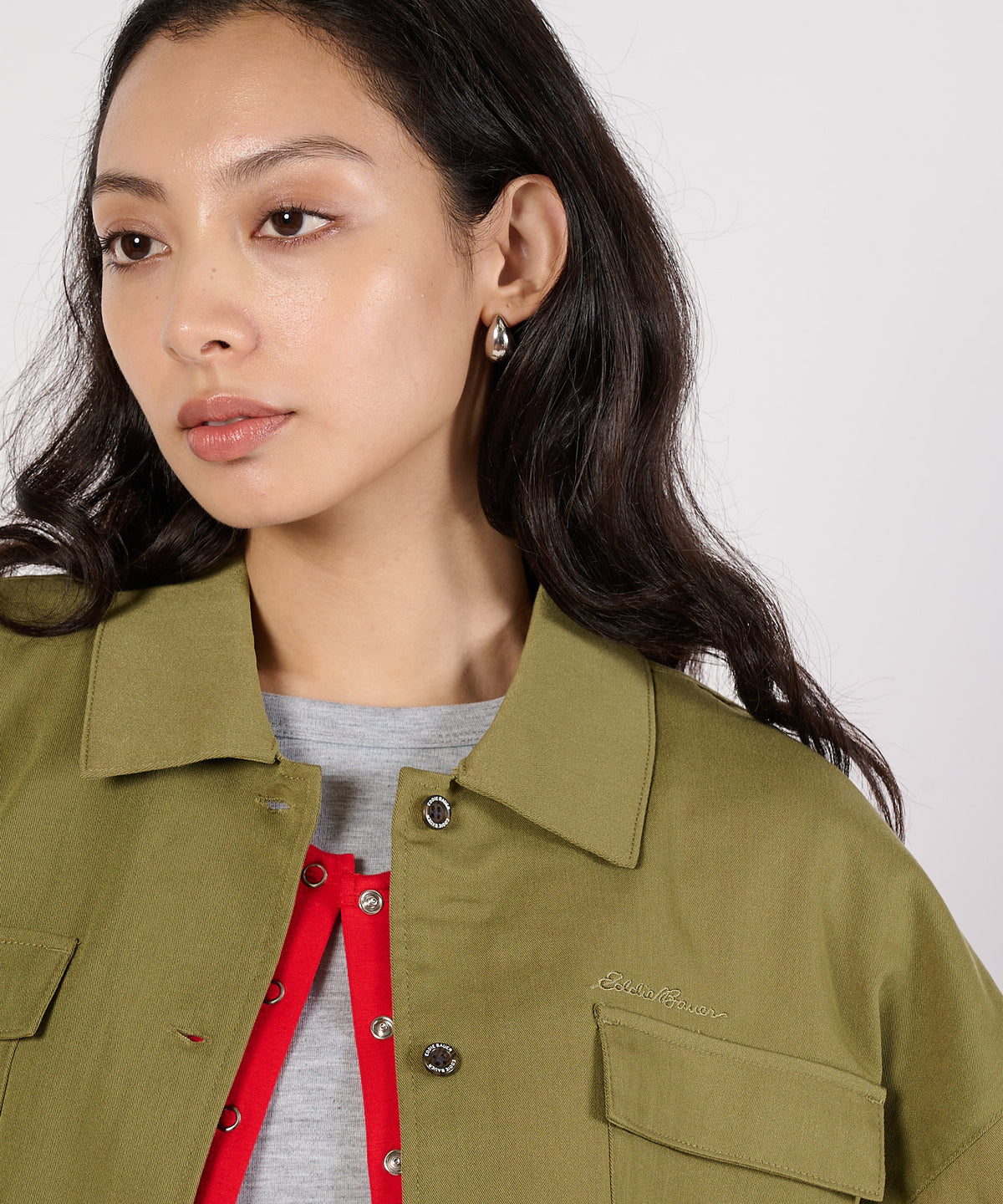【通常配送】ユーティリティポケットシャツジャケット/UTILITY POCKET SHIRT JACKET