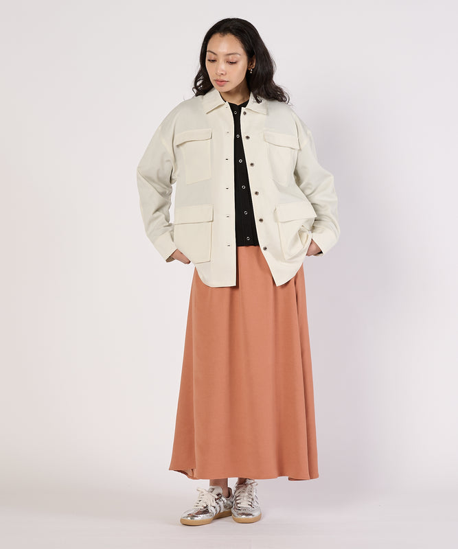 【通常配送】ユーティリティポケットシャツジャケット/UTILITY POCKET SHIRT JACKET