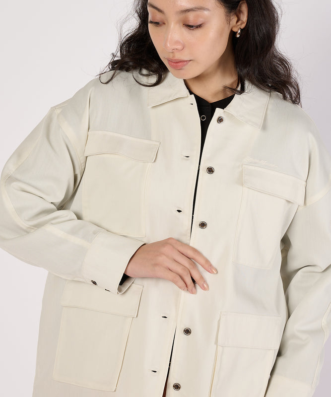 【通常配送】ユーティリティポケットシャツジャケット/UTILITY POCKET SHIRT JACKET