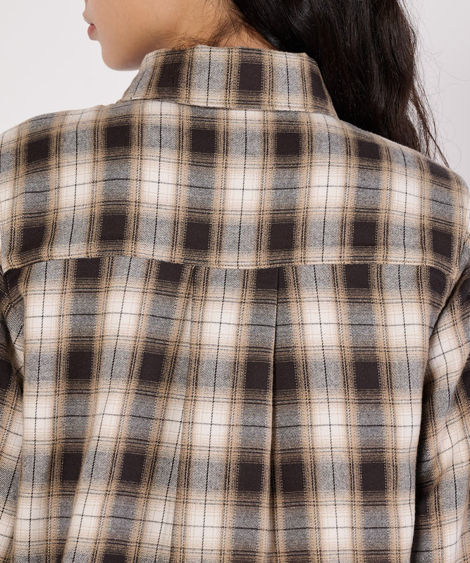 【通常配送】コジーキャリーオンプレイドシャツ/COZY CARRY ON PLAID SHIRT