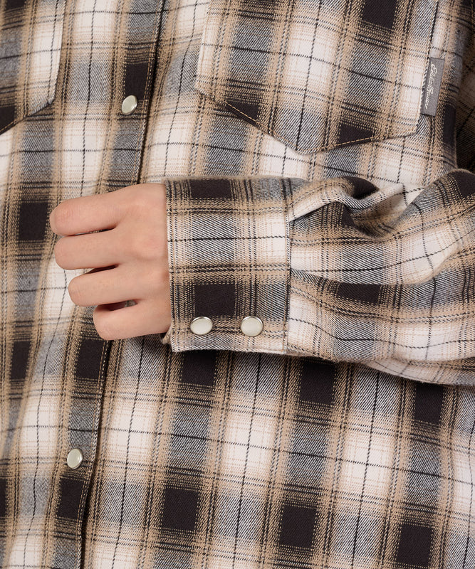 【通常配送】コジーキャリーオンプレイドシャツ/COZY CARRY ON PLAID SHIRT