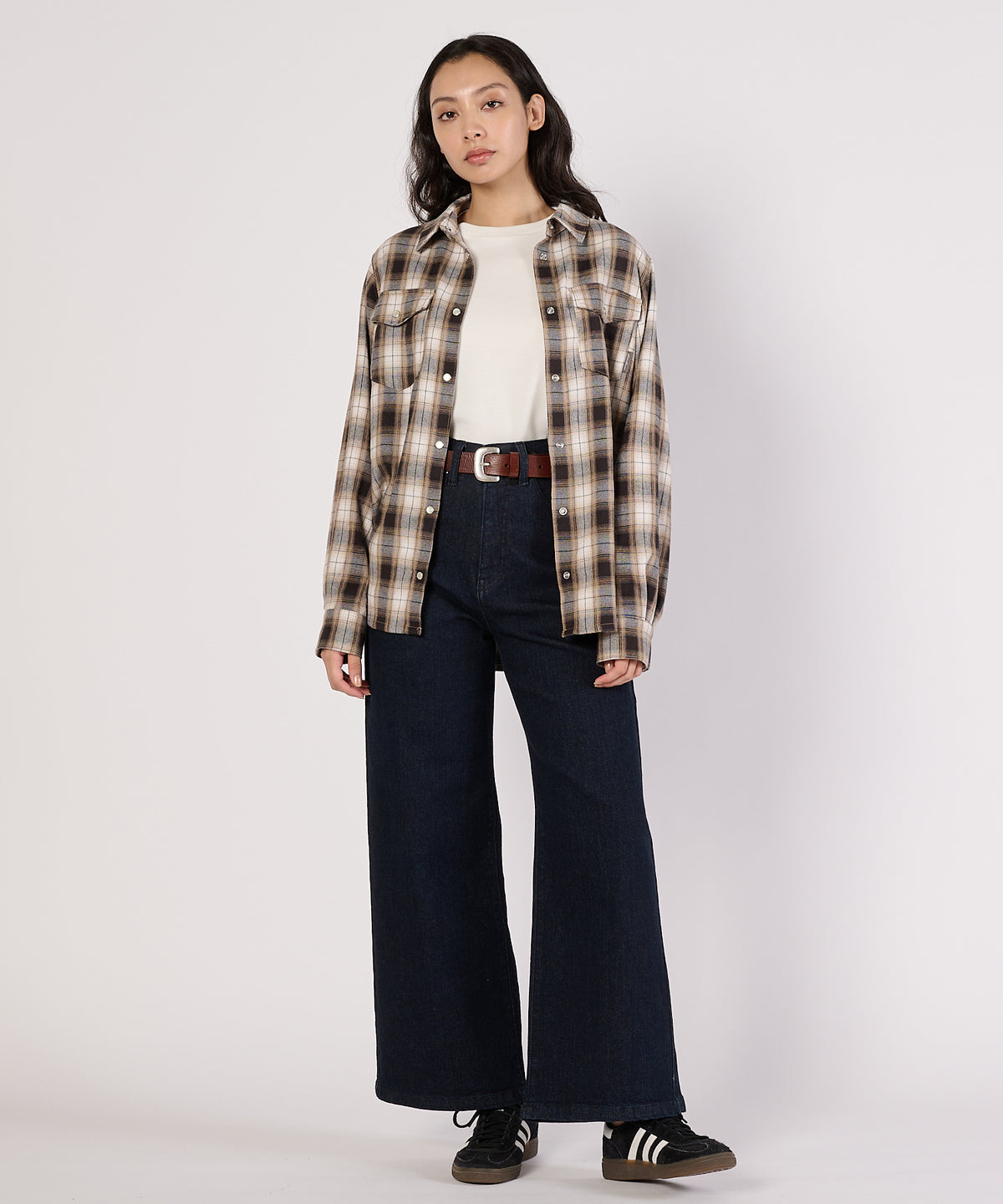 【通常配送】コジーキャリーオンプレイドシャツ/COZY CARRY ON PLAID SHIRT