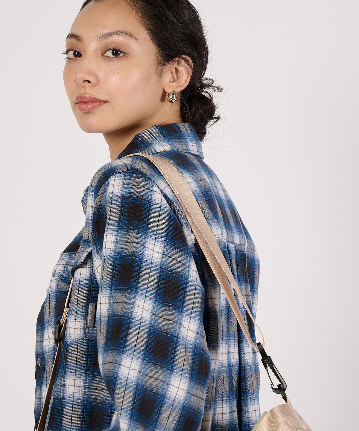 【通常配送】コジーキャリーオンプレイドシャツ/COZY CARRY ON PLAID SHIRT