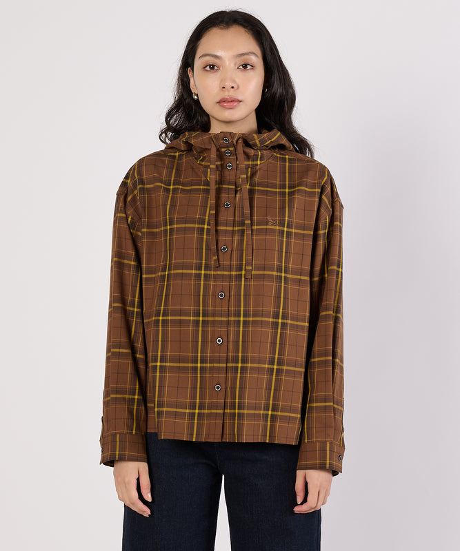 【通常配送】コジーキャリーオンフーデッドシャツ/COZY CARRY ON HOODED SHIRT