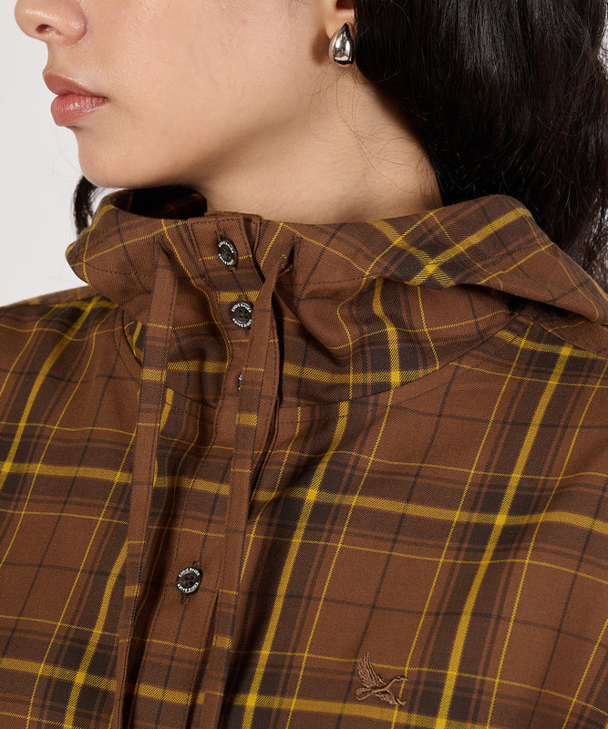【通常配送】コジーキャリーオンフーデッドシャツ/COZY CARRY ON HOODED SHIRT