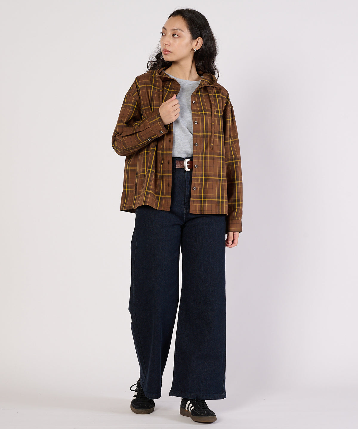 【通常配送】コジーキャリーオンフーデッドシャツ/COZY CARRY ON HOODED SHIRT