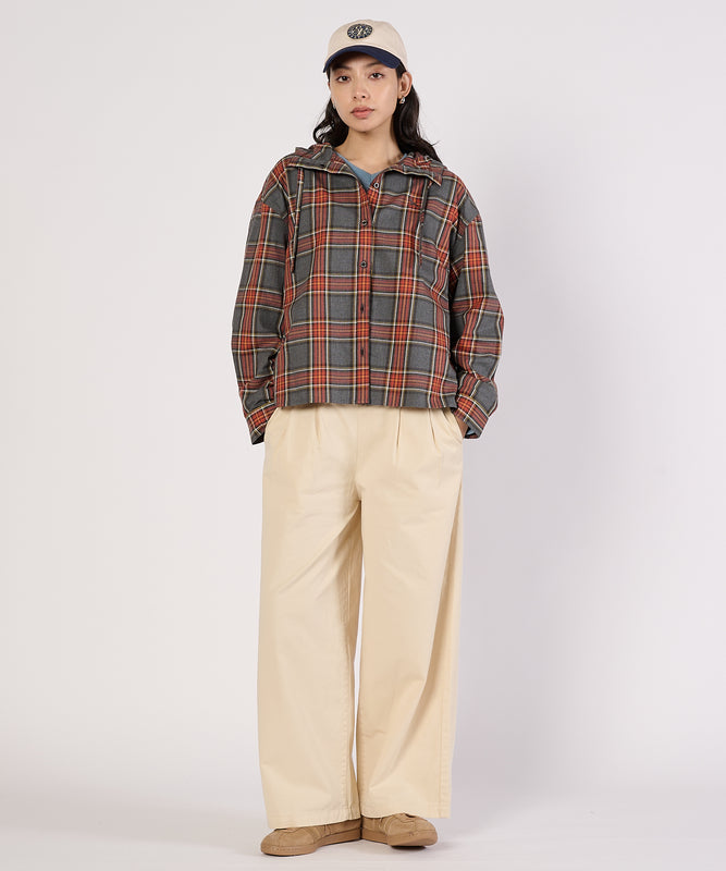 【通常配送】コジーキャリーオンフーデッドシャツ/COZY CARRY ON HOODED SHIRT