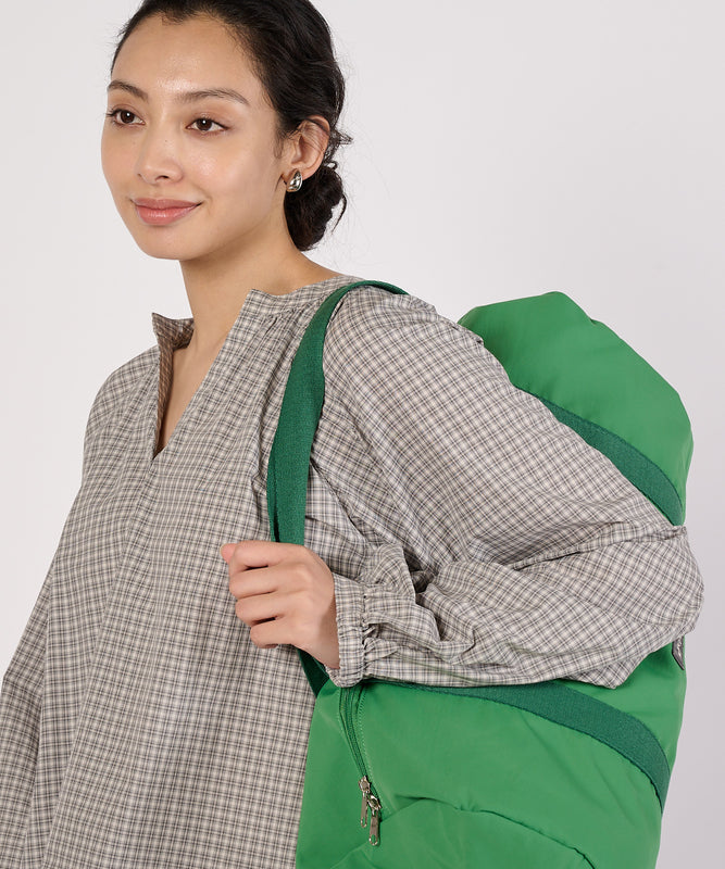 【通常配送】スプリットネックポップオーバーブラウス/SPLITNECK POPOVER BLOUSE