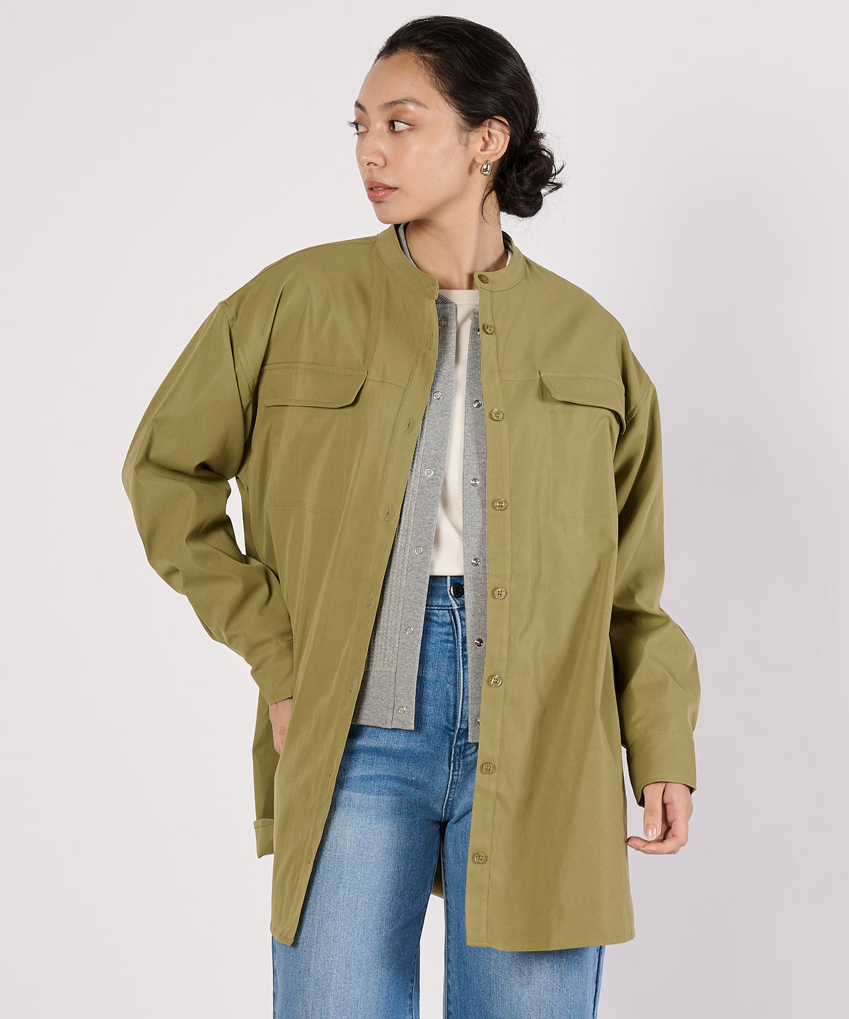 【通常配送】ライトフィールドチュニックシャツ/LIGHT FIELD TUNIC SHIRT
