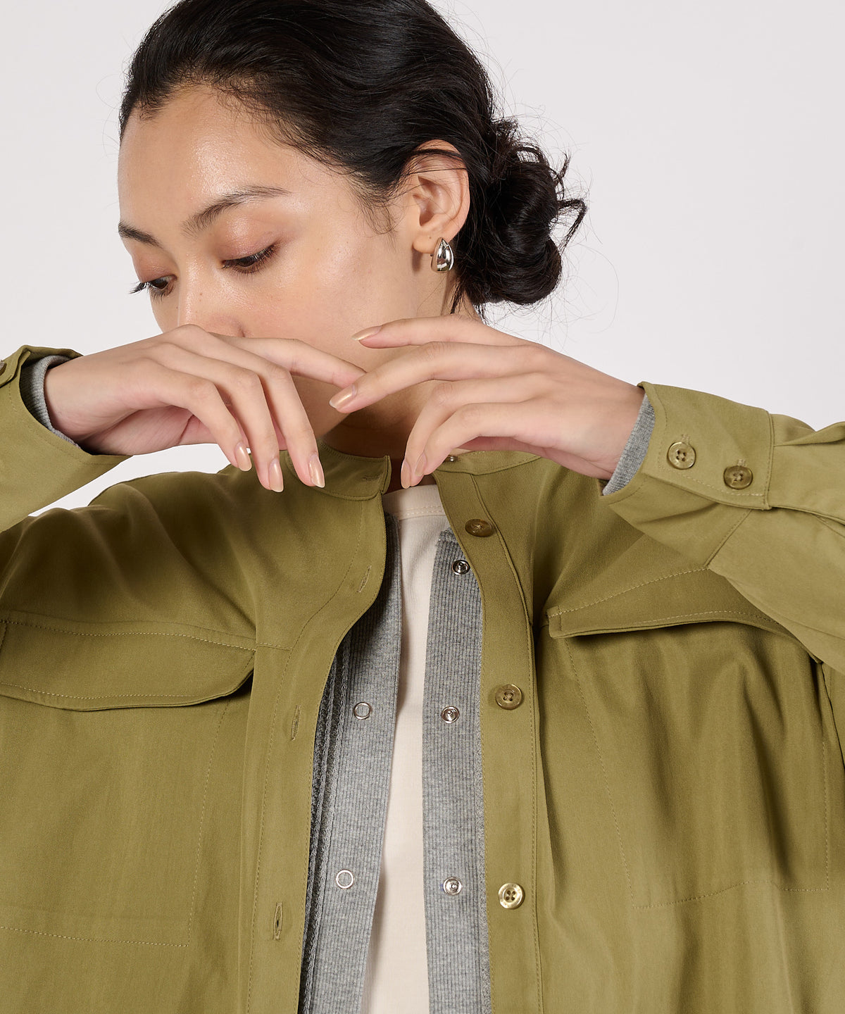 【通常配送】ライトフィールドチュニックシャツ/LIGHT FIELD TUNIC SHIRT
